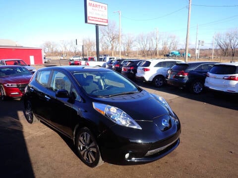 2015 Nissan LEAF for sale at Marty's Auto Sales in Savage MN