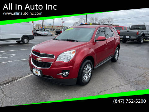 2014 Chevrolet Equinox for sale at All In Auto Inc in Palatine IL