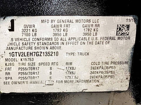 2016 GMC Sierra 1500