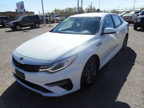 2020 Kia Optima for sale at AUGE'S SALES AND SERVICE in Belen NM