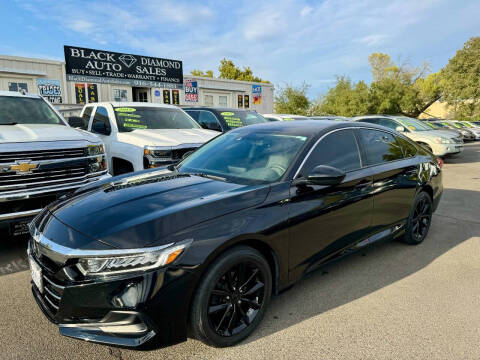 2021 Honda Accord for sale at Black Diamond Auto Sales Inc. in Rancho Cordova CA