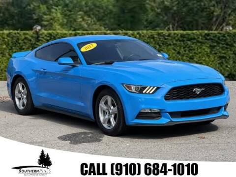 2017 Ford Mustang for sale at PHIL SMITH AUTOMOTIVE GROUP - Pinehurst Nissan Kia in Southern Pines NC