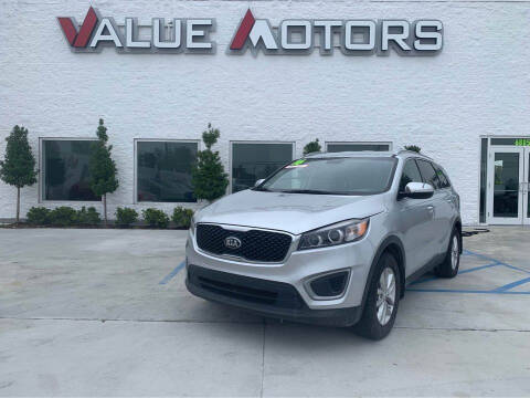 2016 Kia Sorento for sale at Value Motors Company in Marrero LA