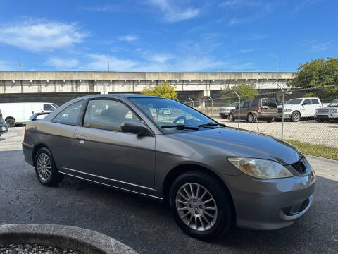 2005 Honda Civic for sale at Florida Cool Cars in Fort Lauderdale FL