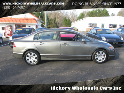 2007 Honda Civic for sale at Hickory Wholesale Cars Inc in Newton NC