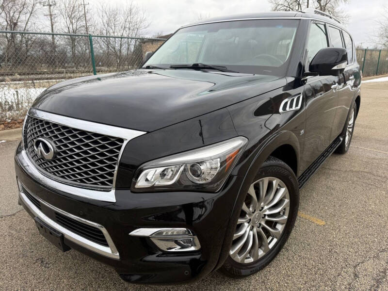 2015 Infiniti QX80 for sale at AYA Auto Group in Chicago Ridge IL