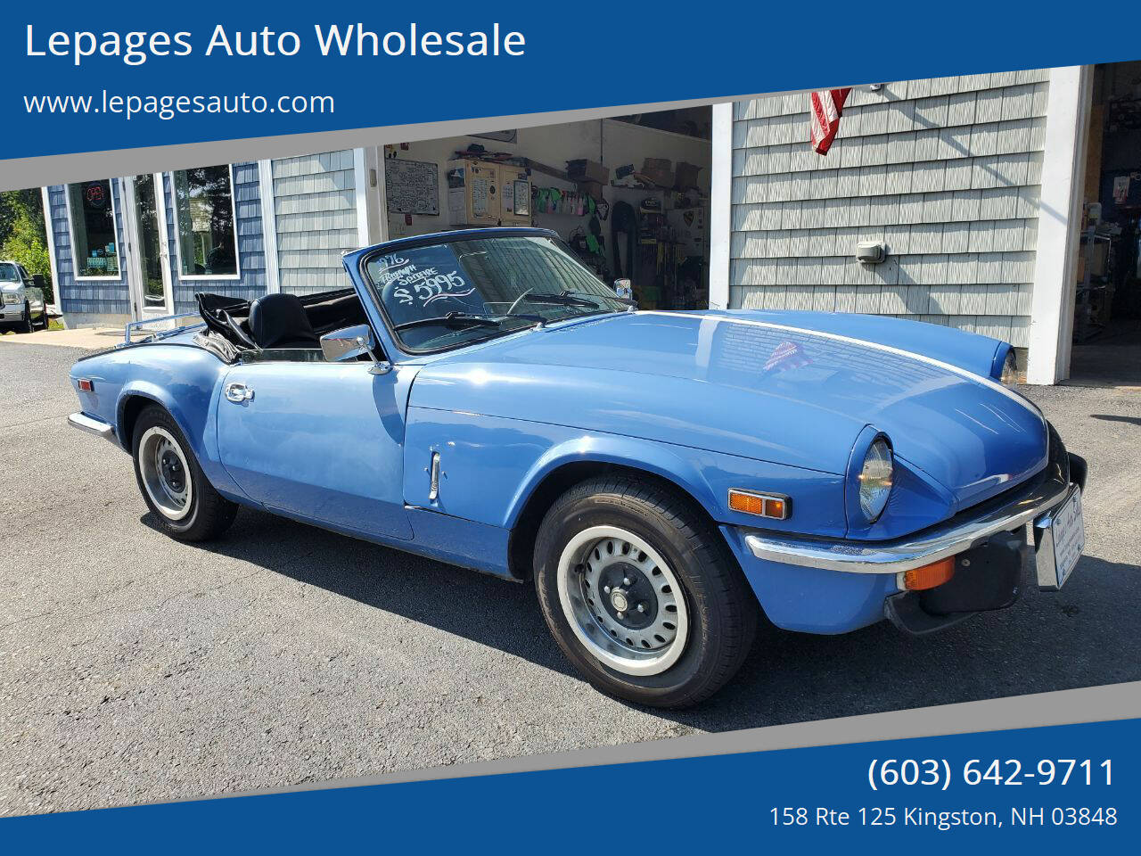 Triumph Spitfire For Sale In Windham, NH