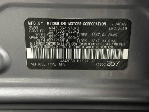 2020 Mitsubishi Outlander Sport