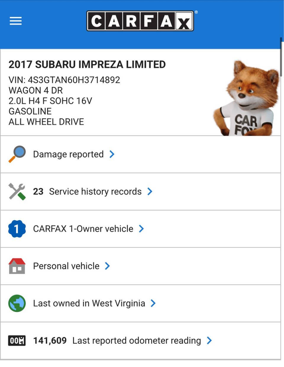 2017 Subaru Impreza for sale at White Top Auto in Warrenton, VA