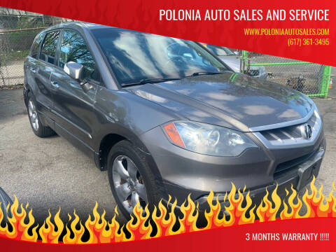 2007 Acura RDX for sale at Polonia Auto Sales and Service in Boston MA