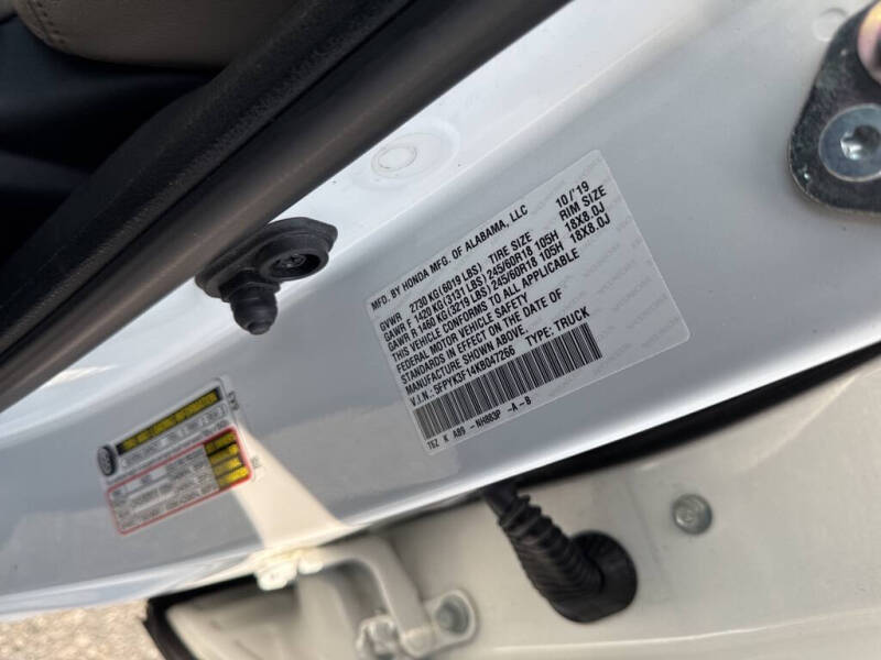 2019 Honda Ridgeline Sport