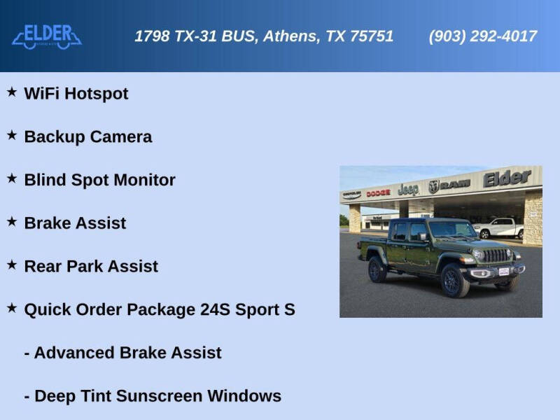 2024 Jeep Gladiator Sport