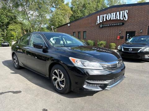 2017 Honda Accord for sale at Autohaus of Greensboro in Greensboro NC