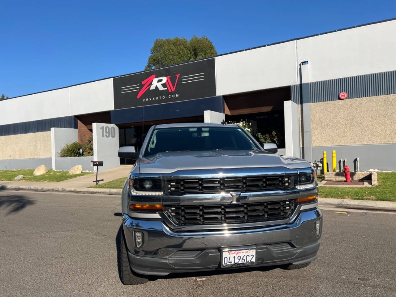 2017 Chevrolet Silverado 1500 for sale at ZRV AUTO INC in Brea, CA