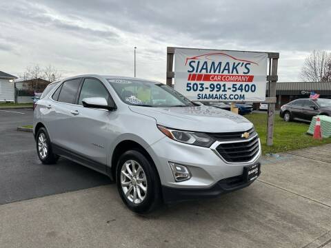 2020 Chevrolet Equinox for sale at Siamak's Car Company llc in Woodburn OR