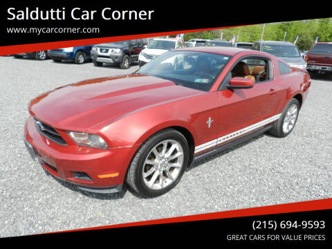 2010 Ford Mustang for sale at Saldutti Car Corner in Gilbertsville PA
