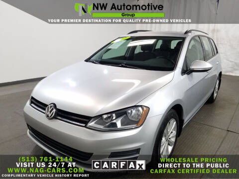 2017 Volkswagen Golf SportWagen for sale at NW Automotive Group in Cincinnati OH
