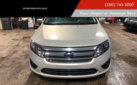 2010 Ford Fusion for sale at Six Brothers Mega Lot in Youngstown OH