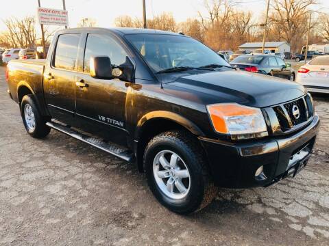 2010 Nissan Titan for sale at Truck City Inc in Des Moines IA