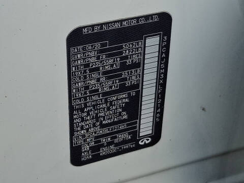 2020 Infiniti QX50 Luxe