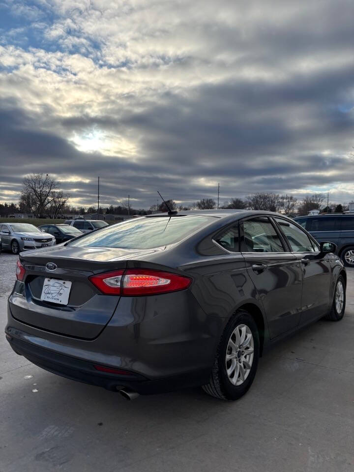 2016 Ford Fusion for sale at Hawkeye Auto of De Soto LLC in Carlisle, IA