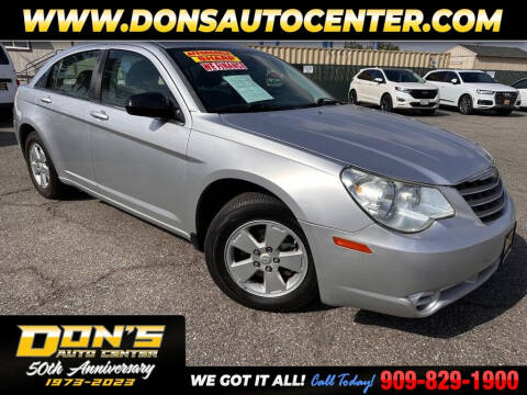 2007 Chrysler Sebring for sale at Dons Auto Center in Fontana CA