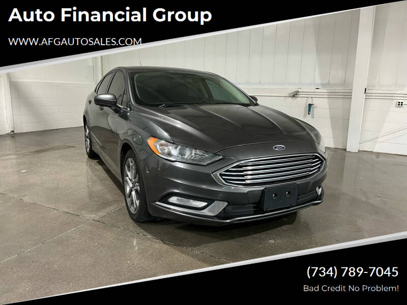 2017 Ford Fusion for sale at Auto Financial Group in Flat Rock MI