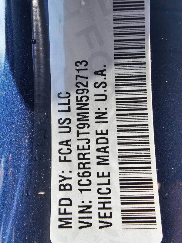 2021 RAM 1500 Laramie