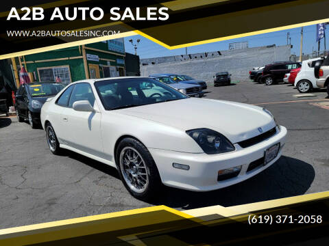 2001 Honda Prelude for sale at A2B AUTO SALES in Chula Vista CA