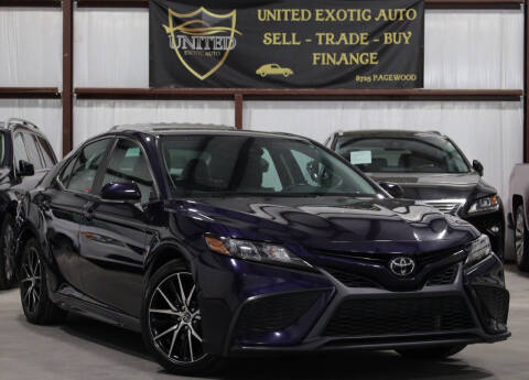 2022 Toyota Camry for sale at United Exotic Auto in Houston TX