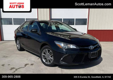 2016 Toyota Camry for sale at SCOTT LEMAN AUTOS in Goodfield IL