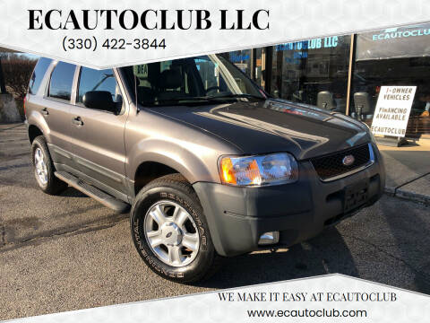 2004 Ford Escape for sale at ECAUTOCLUB LLC in Kent OH