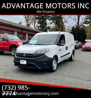 2017 RAM ProMaster City for sale at ADVANTAGE MOTORS INC in Edison NJ