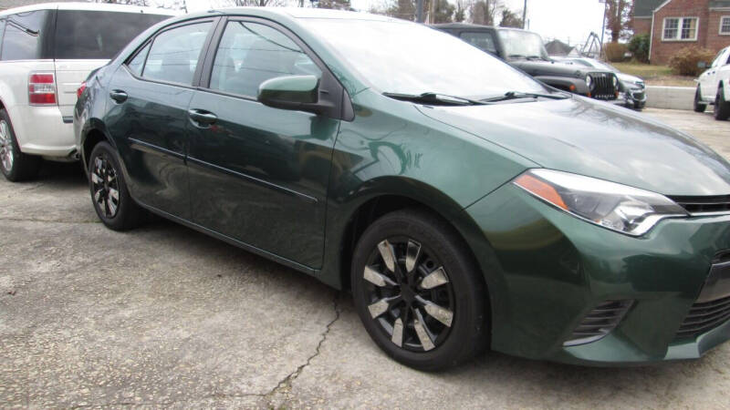 2015 Toyota Corolla for sale at Flat Rock Motors inc. in Mount Airy NC