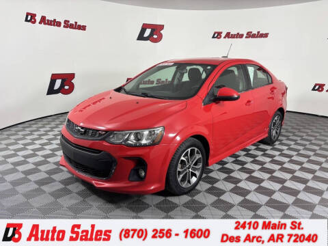 2018 Chevrolet Sonic for sale at D3 Auto Sales in Des Arc AR