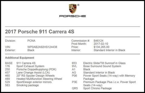 2017 Porsche 911 for sale at RAC Performance in Carrollton TX