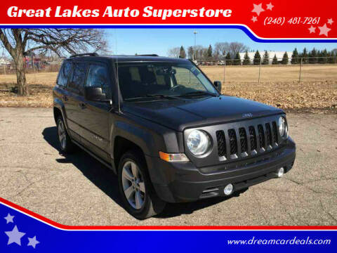 2015 Jeep Patriot for sale at Great Lakes Auto Superstore in Waterford Township MI