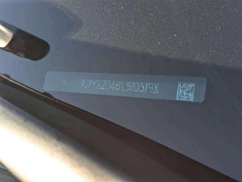 2020 Chevrolet Corvette Stingray