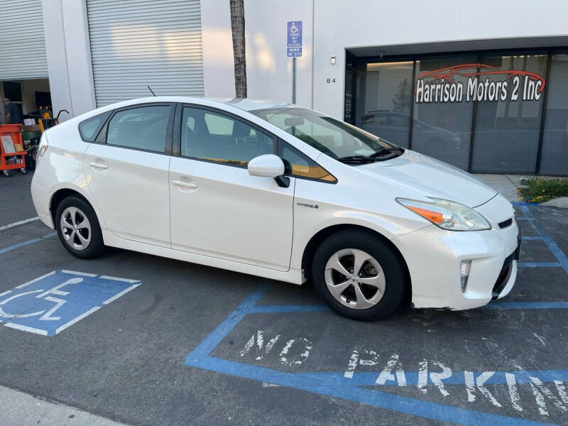 2013 Toyota Prius for sale at Harrison Motors 2 INC in Riverside CA