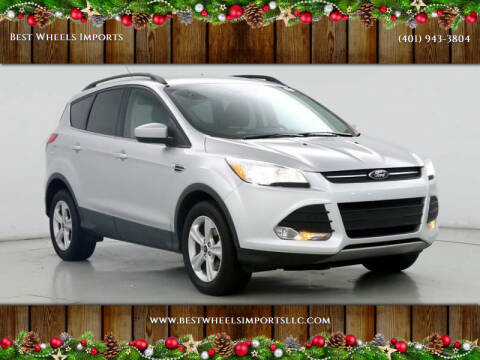 2016 Ford Escape for sale at Best Wheels Imports in Johnston RI