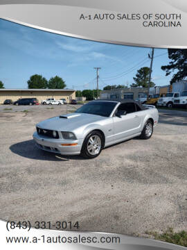 2007 Ford Mustang for sale at A-1 Auto Sales Of South Carolina in Conway SC