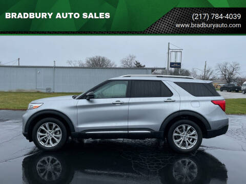 2021 Ford Explorer for sale at BRADBURY AUTO SALES in Gibson City IL
