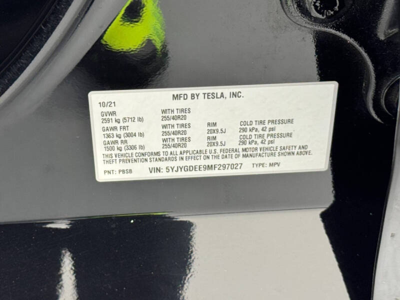 2021 Tesla Model Y Long Range