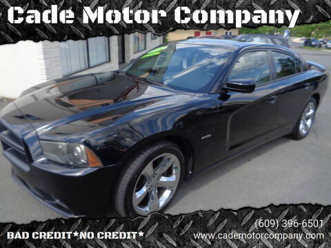 2014 Dodge Charger for sale at Cade Motor Company in Lawrence Township NJ
