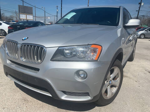 2012 BMW X3 for sale at H & H AUTO SALES in San Antonio TX