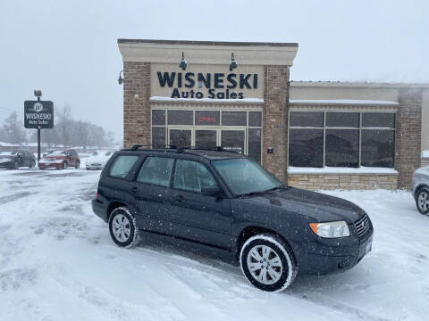 2008 Subaru Forester for sale at Wisneski Auto Sales, Inc. in Green Bay WI