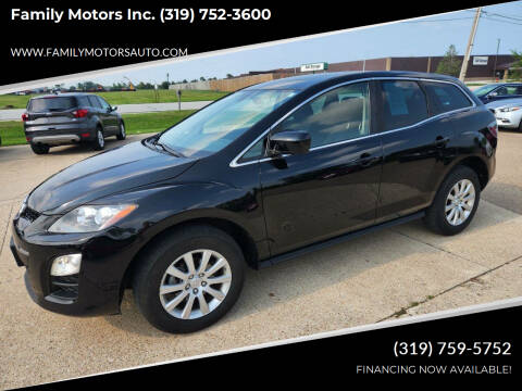 2011 Mazda CX-7 for sale at Family Motors Inc.  (319) 752-3600 - Family Motors Inc. (319) 752-3600 in West Burlington IA