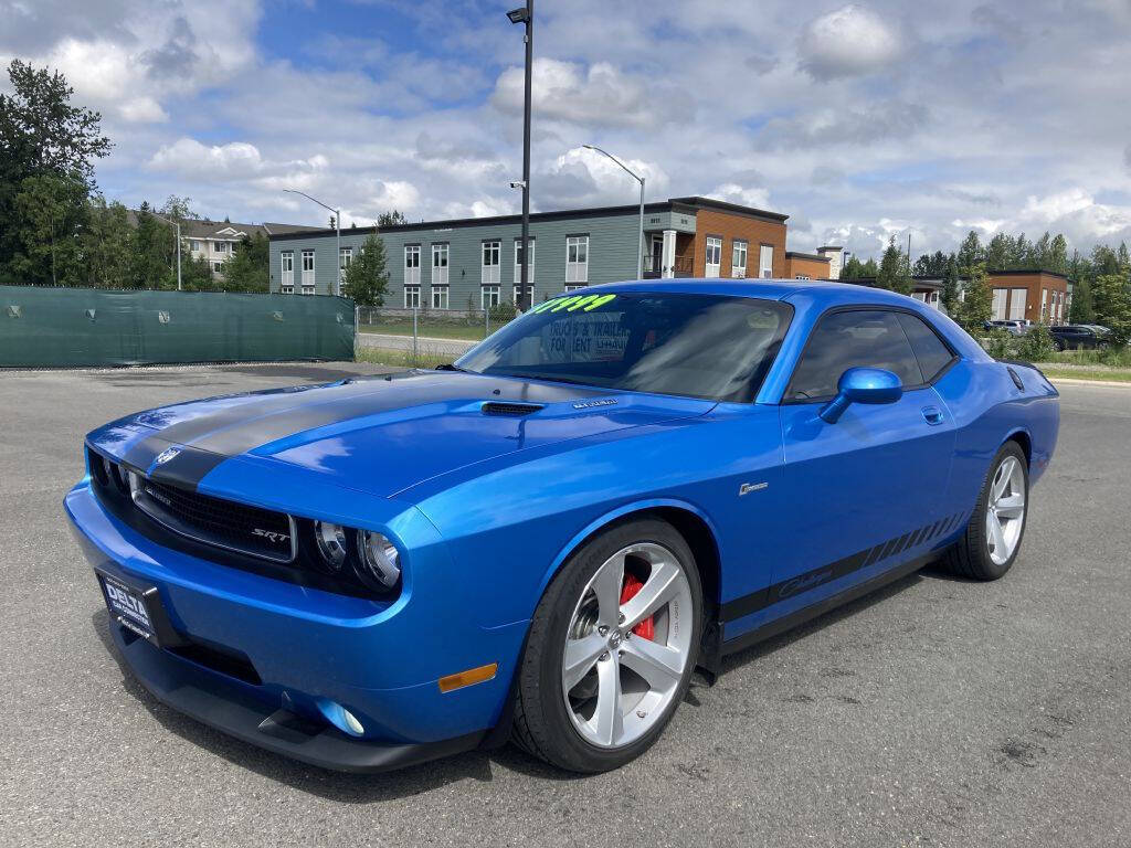 Blue 2010 Dodge Challenger SRT8 SRT8 2dr Coupe 1