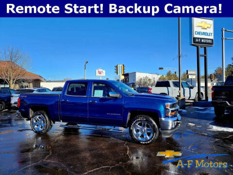 2018 Chevrolet Silverado 1500 for sale at A-F MOTORS in Adams WI