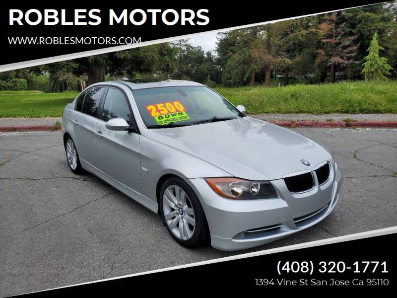 2008 BMW 3 Series for sale at ROBLES MOTORS in San Jose CA